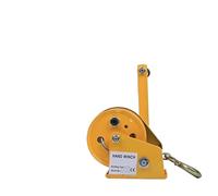 Treuil manuel portable et support pour installation de climatiseur, autobloquant, capacité de 816,5 kg, câble de 10 m, outil de levage lourd pour une installation facile