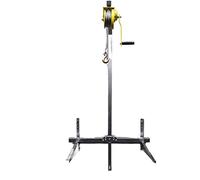 Treuil manuel portable - Outil autobloquant galvanisé 10/15/20 m pour climatiseurs et installations extérieures - Très résistant, sans fil, montage facile