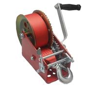 Treuil manuel portable pour remorque, câble robuste monté sur véhicule pour voitures, camions et bateaux - Solution efficace de manipulation et de traction des cargaisons