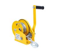 Treuil Manuel Robuste 1200/1800/2600 LB - Câble en Acier à cliquet bidirectionnel et Crochet pour Tirer, soulever et récupérer Facilement (1200 LB, 5 m) - Outil Durable et fiable