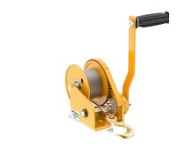 Treuil manuel Treuil manuel robuste à manivelle, treuil engrenages autobloquant bidirectionnel marin, de remorquage(1200LB 10m)