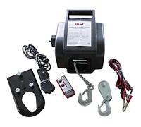 Treuil motorisé - HP AUTOZUBEHÖR - 20604 - Force de traction 900 kg - Tension 12 V - Télécommande sans fil