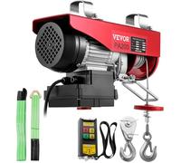 Treuil Palan Électrique 200kg - VEVOR - Télécommande Sans Fil Distance de 100M - 480W Levage à Câble