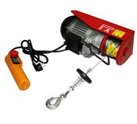 TREUIL PALAN ELECTRIQUE LEVAGE A CABLE 220V 100 / 200KG 510W + TELECOMMANDE
