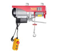Treuil Palan électrique Palans élévateur Électrique 400kg/800kg avec Télécommande Filaire,Hauteur de Levage 10m,Pour Atelier Bâtiment Garage Entrepôt
