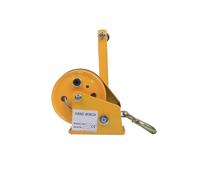 Treuil portable pour installation de climatisation - Outil de levage autobloquant - Capacité de 816,5 kg - Longueur de la corde : 20 m