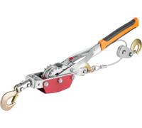 Treuil Power Puller 4 tonnes 8818 lbs - Palan de traction haute performance avec 3 crochets - Matériel de haute qualité pour le bricolage et les travaux publics