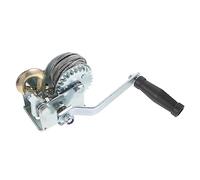 Treuil robuste, treuil de remorquage manuel, mini treuil de remorque 500 lb avec câble en acier de 7 m for voitures, amélioration de l'habitat, manutention de marchandises