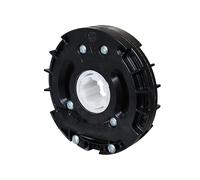 Treuil Technivis C371 entrée 6P7 Femelle Sortie Crabot 22-27 avec fin de course sur axe de volet roulant, Treuil 12 Nm de diamètre 99 mm installation dans caisson de volet, capacité de levage 20 kg
