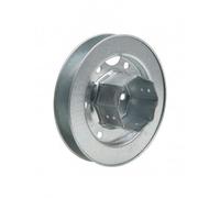 Treuil volet métallique pointe métallique 150x60 sangle 22 mm.