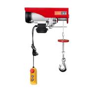 Treuils électriques Capacité de levage la grue électrique 1400W 800KG, vitesse minimale 10M, protection IP40 avec télécommande Palan électrique