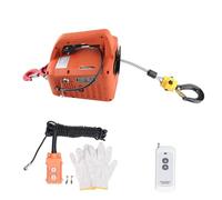 Treuils électriques Electric Hoist Portable Power Winch Crane With Remote Control 500KG Capacity 7.6M Max Lifting Height Palan électrique