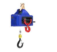 Treuils électriques, Grue portative d'ascenseur de palan électrique, treuil électrique de mise à niveau de 100-500KG avec la télécommande, palan de levage de câble en acier(300KG Wire Control)