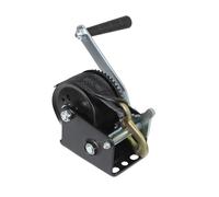 Treuils électriques Remorque de bateau résistante levage Traction câble métallique treuil main 800lbs pour le camion camionnette remorques Palan électrique