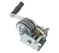 Treuils électriques, Treuil à main manuel à cliquet, bateau de chargement petite remorque à manivelle marine 500 lb en métal Mini 500 lbh for voitures, amélioration de l'habitat