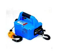 Treuils électriques, Treuil électrique portable, 500 kg 7,6 m treuil électrique portable treuil à main bloc de traction câble en acier électrique palan de levage câble de remorquage(Groen)