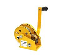 Treuils Manuels Treuil à main, 1200LBS autobloquant en acier inoxydable for guindeau de bateau, palan levage manuel automatique(8m Cable)