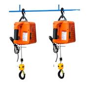 Treuils Manuels Treuil électrique, charge de 500 kg, treuil portable, palan manuel/télécommande/télécommande fil, outil levage(1 UK)