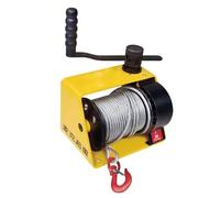 Treuils manuels, Treuil manuel autobloquant à vis sans fin turbo avec frein, treuil manuel robuste for tracteur, petit palan(E)