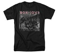 Trevco Bon Jovi Slippery Cover T-Shirt Unisexe, Noir, L