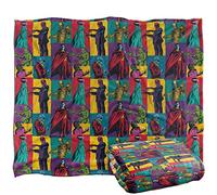 Trevco Universal Monsters Collage Couverture Ultra Douce au Toucher Soyeux 152 x 127 cm