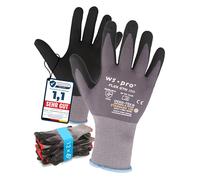 Trevendo Gants de travail WS-Pro FLEX GTN - Gants de montage - Gants de jardinage - respirants - flexibles - pour femmes et hommes - Taille 10, 72 paires