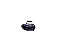 Trevi 057404 Système stéréo portable Numérique 20 W AM, FM Noir, Bleu Lecture de MP3