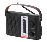 Radio portable solaire multibande RA 7F25 BT noire Trevi - FM/AM/SW, lecteur MP3, Bluetooth