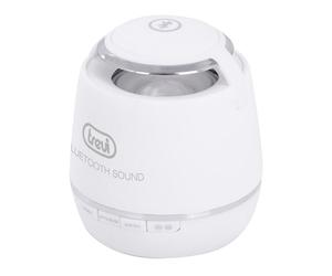 TREVI 0XP07101 MINI ENCEINTE NOMADE BLUETOOTH - LED - BLANC