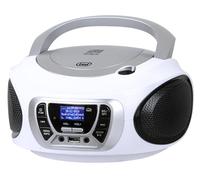 Trevi CMP 510 Dab Radio CD Portable Dab/Dab+ avec RDS, USB, AUX-in, Prise Casque Blanc