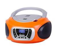 Trevi CMP 510 Dab Radio Dab/Dab+ avec RDS, USB, AUX-in, Prise Casque, Orange