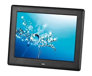 Trevi DGF 2218 S 8" Noir Cadre Photos numériques - Cadres Photos numériques (20,3 cm (8"), 800 x 600 Pixels, LCD, 4:3, JPG, AVI,MPEG4)