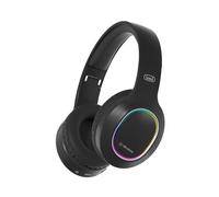 Trevi Casque sans fil DJ 12E60 BT – Stéréo, Micro intégré, Pliable, MicroSD/AUX, 7-9 h, Noir