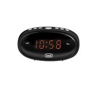 Trevi EC 880 Horloge numérique avec réveil, Noir, 13.5 x 6.5 x 5 cm