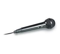 Trevi EM 24 Avec fil Noir - Microphones (76 dB, 100 - 10000 Hz, Unidirectionnel, 600 Ohm, Avec fil, 3 m) G