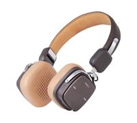 Trevi HE 800 AB DJ Groove Casque sans fil 5.3 avec suppression du bruit ambiant, marron