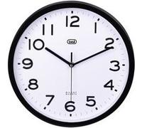 Trevi OM 3302 S Horloge à quartz Rond Noir, Blanc G
