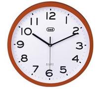Trevi OM 3302 S Horloge à quartz Rond Rouge, Blanc