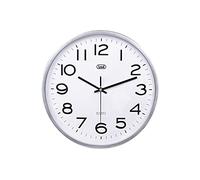 Trevi Om 3505 S Horloge Murale, diamètre 35 cm, Mouvement Silencieux Balayage en Secondes Continues