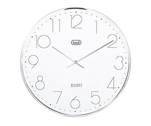 Trevi Om 3512 s Horloge Murale, Argent, 31 x 31 x 6 cm