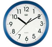 Trevi OM3301 Horloge à quartz Carré Bleu, Blanc G