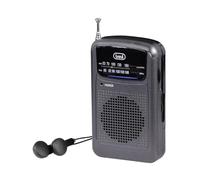 Trevi RA 710 JMG Radio portable 2 bandes AM FM avec prise casque, alimentation par piles AAA, compacte et légère