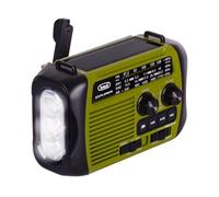 Trevi - Radio portable RA 7F30 4 bandes, dynamo à manivelle, audio sans fil