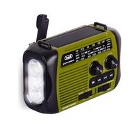 Trevi - Radio portable RA 7F30 4 bandes, dynamo à manivelle, audio sans fil, vert militaire, NO SIZE