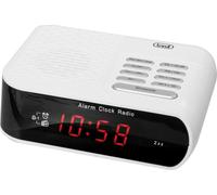 Trevi RC 827 D Radio-réveil électronique, blanc, petit format