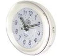 trevi SL 3052 Réveil ovale quartz bureau blanc