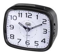 Trevi SL 3054 Horloge à Quartz avec réveil Grand Cadre, Touche Snooze/Light, Mouvement Silencieux Sweep, Noir
