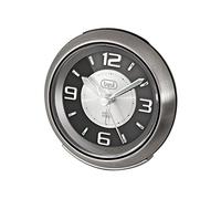 Trevi - SL 3090 M - Horloge/réveil en métal - 9,5 x 4,5 x 10 cm noir