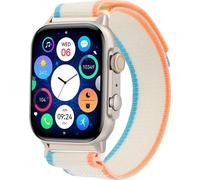 Trevi SMARTWATCH AVEC FONCTION D'APPEL AMOLED SANS FIL TOUJOURS ALLUMÉE IP68 T-FIT 430 A ARGENT
