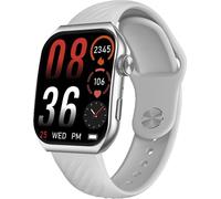 Trevi Smartwatch T-FIT 400 C Argent AMOLED incurvé toujours allumé avec fonction d'appel